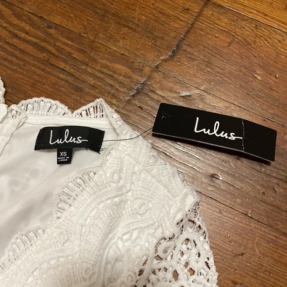 Lulu’s Angel in Disguise Lace Skater Dress #256N - Picture 4 of 5